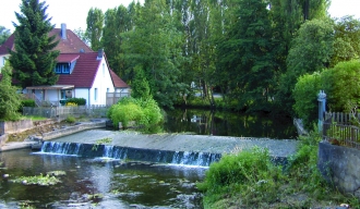 Wehr an der Exter