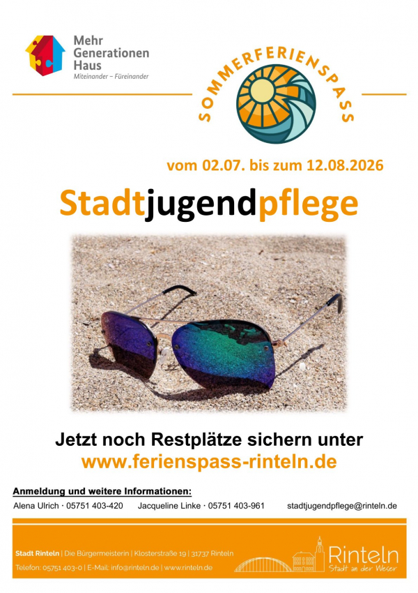 2026 Sommerferienspass Restplaetze