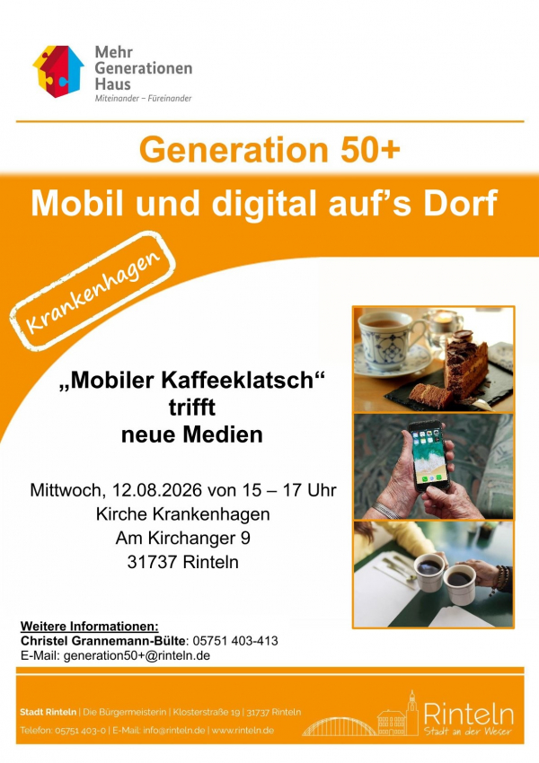 Mobil und digital aufs Dorf Krankenhagen
